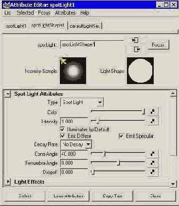   Attribute Editor